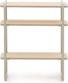 Béžová/v prírodnej farbe závesná detská knižnica v dekore jaseňa 60x70x28 cm Tinn – Kave Home