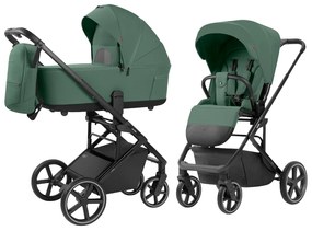 Detský kočík 2v1 CARRELLO Alfa CRL-6522 Lúkovozelený
