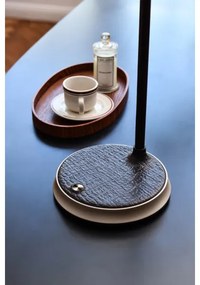 Immax 08972L - LED Stmievateľná stolná lampa FINCH LED/9W/12/230V šedá/chróm