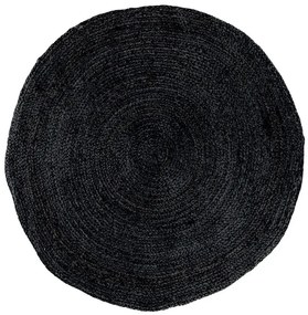 Dizajnový okrúhly koberec Kaitlin 180 cm tmavosivý