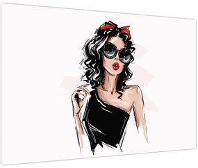 Obraz - Fashion woman (90x60 cm)