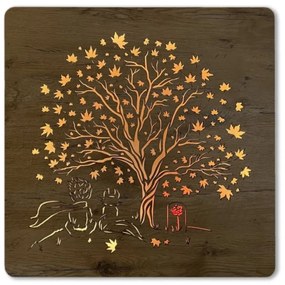 Svietiaci obraz Malý princ na batériu