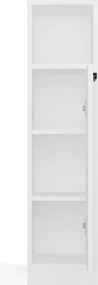 Koupelnová skříňka Mexy 1D 25,5 cm bílá