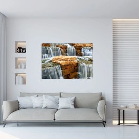 Obraz tečúcej vody