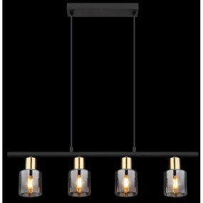 Globo 54310-4H - Luster na lanku HOLLSY 4xE14/25W/230V