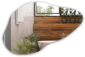 Rea Cloud B, LED kúpeľňové zrkadlo 100x70cm P11229, HOM-05502