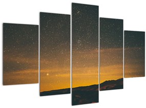 Obraz hviezdneho neba (150x105 cm)