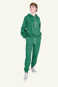 Teplákovina počesaná Jogging 280g - Zelená