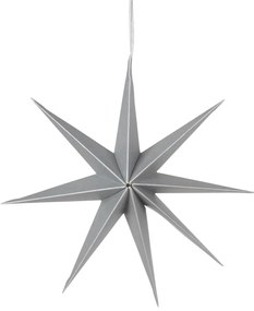 Broste Vianočná hviezdna na zavesenie P.50 cm strieborná