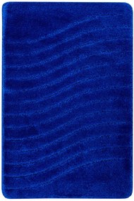 Kúpeľňový koberček Sara modrý, vlny