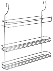 Závesný držiak na kuchynské utierky z pochrómovanej ocele v striebornej farbe Lonardo – Metaltex