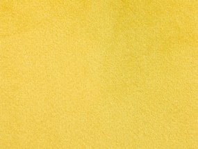 Sada 2 zamatových vankúšov 45 x 45 cm žltá AERANGIS Beliani