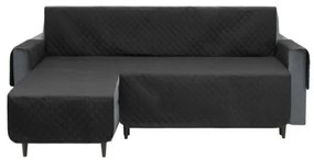 Poťah na rohovú sedačku ľavý PARIS čierny, 200 cm