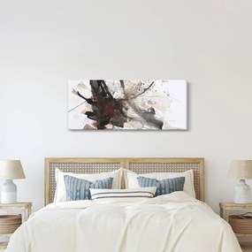 Obraz abstraktné maľby (120x50 cm)