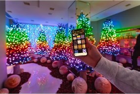 Twinkly TWS250SPP-BEU - LED RGB Vonkajšia svetelná reťaz 250xLED 23,5m IP44 Wi-Fi