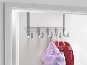 Závesná lišta na dvere Polytherm U 38 cm, strieborná mat%