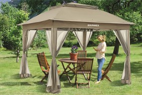 Marimex | Záhradný altánok Marimex Vista 3x3 m - béžový | 10970574