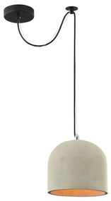 Maytoni T451-PL-01-GR - Luster na lanku BRONI 1xE27/60W/230V pr. 20 cm šedá