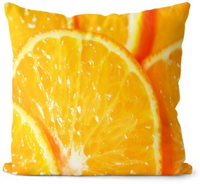 Vankúš Pomaranč (Veľkosť: 40 x 40 cm)
