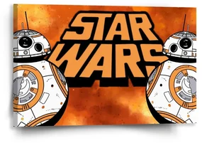Sablio Obraz Star Wars Ohnivé pozadie - 60x40 cm