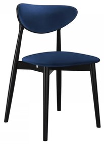 Jedálenská stolička KD 65 C (čierna + modrá) . Vlastná spoľahlivá doprava až k Vám domov. 1103474