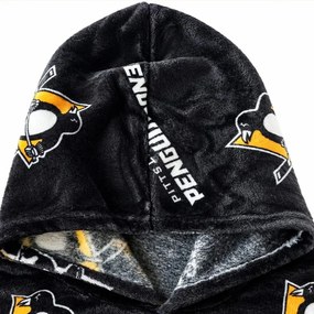 Mikinová televízna deka NHL Pittsburgh Penguins – veľ. XL