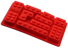 Zaparkorun Silikónová forma na ľad v tvare kociek LEGO