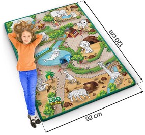 Rolovaná penová podložka na vyfarbovanie 120 x 90 x 0,3 cm Ricokids RK-344