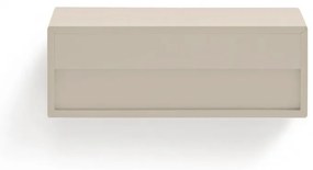 Krémový závesný nočný stolík Platt – Teulat