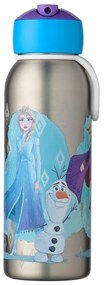 Nerezová detská fľaša v striebornej farbe 350 ml Frozen 2 – Mepal