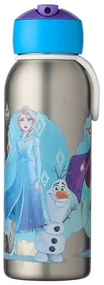 Nerezová detská fľaša v striebornej farbe 350 ml Frozen 2 – Mepal