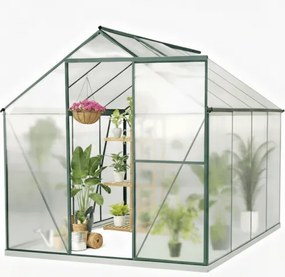 MI Polykarbonátový skleník 308x187x210cm/h