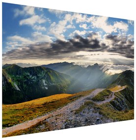 Gario Fototapeta Krásna horská panoráma Veľkosť: 200 x 135 cm, Materiál: Vliesová