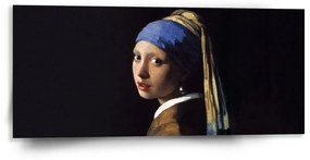 Sablio Obraz Dievča s perlou - Johannes Vermeer - 110x50 cm
