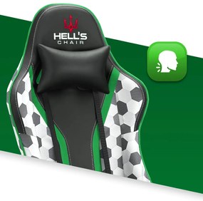 Hells Herná stolička Hell's Chair HC-1005 Football