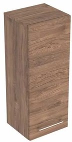 Kúpeľňová skrinka nízka Geberit Selnova 33x29,7x85 cm v prevedení orech hickory 501.278.00.1