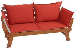 Záhradná lavica z eukalyptového dreva Garden Pleasure Fortuna