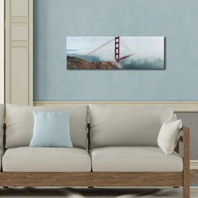Obraz s LED osvetlením GOLDEN GATE V HMLE 64 30 x 90 cm
