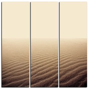Obraz na plátne - Piesok v púšti - štvorec 3127B (105x105 cm)