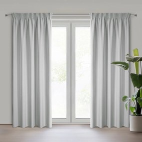 ZÁVES NA PÁSKE RITA 140X270 CM SIVÁ