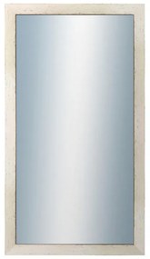 DANTIK - Zrkadlo v rámu, rozmer s rámom 50x90 cm z lišty RETRO biela (2531)