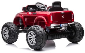 LEAN CARS ELEKTRICKÉ AUTÍČKO MERCEDES  DK-MT950 4x4  LAKOVANÉ - ČERVENÉ MOTOR 4x45W - BATÉRIA - 2x12V7Ah- 2024