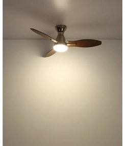 Globo 03671N - LED Stm. stropný ventilátor GALE LED/22W/230V 3000/4500/6000K +DO