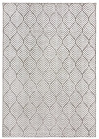 Vnútorný a vonkajší koberec slonovinový 160x230 cm Elm Leaf – Flair Rugs