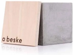 Betónový svietnik 10x10 cm