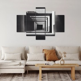 Obraz - Štvorcový tunel (150x105 cm)