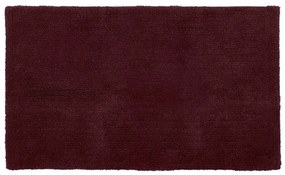 Vínovočervená kúpeľňová predložka 100x60 cm Riva - Tiseco Home Studio