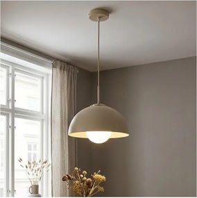 Brilagi - Luster na lanku COSMO 1xE27/60W/230V, priemer 30 cm, béžová/zlatá
