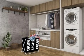 Kôš na bielizeň TRIKO 130 l čierny