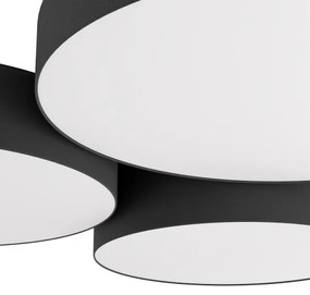 Eglo 900853-LEDRGBW Stmievateľné stropné svietidlo BARBANO-Z 3xLED/7,5W/230V čierna